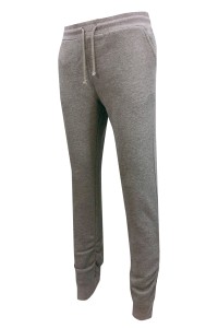 U380  Design solid color narrow trouser leg custom rubber band trouser head sports pants fashion sports pants sports pants factory
